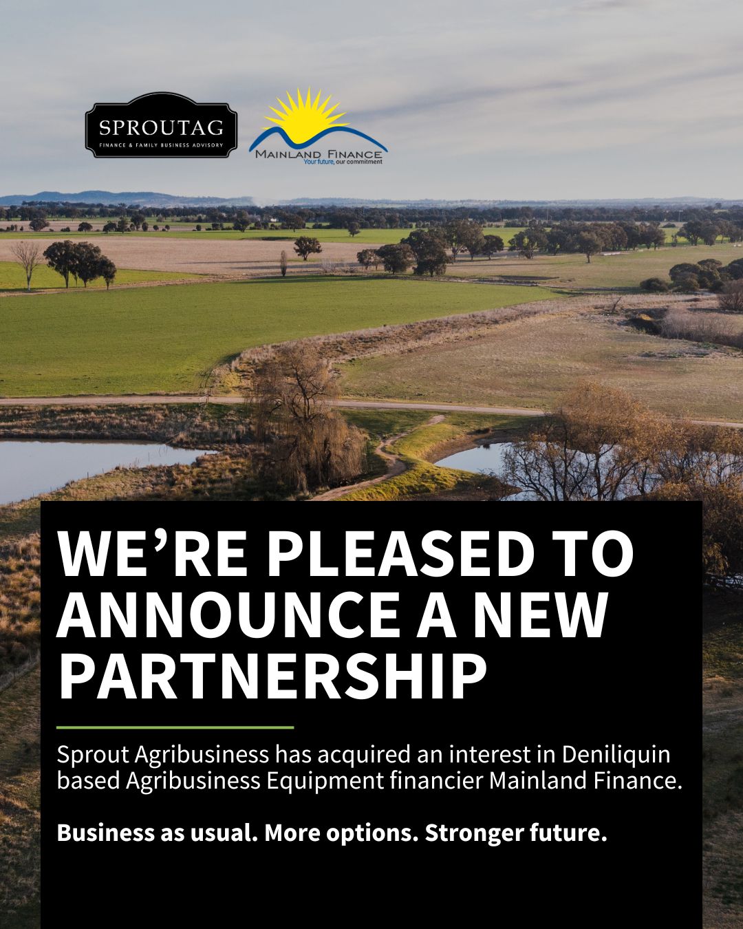 Business Update: Sprout Agribusiness & Mainland Finance